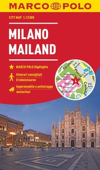 Abbildung von: MARCO POLO Cityplan Mailand 1:12.000 - MARCO POLO ein Imprint von MAIRDUMONT