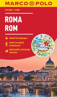 Abbildung von: MARCO POLO Cityplan Rom 1:12.000 - MARCO POLO ein Imprint von MAIRDUMONT