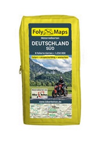Abbildung von: FolyMaps Motorradkarten Deutschland Süd - TVV Touristik-Verlag GmbH