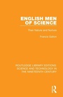 Cover: English Men of Science - Routledge