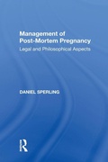 Cover: Management of Post-Mortem Pregnancy - Routledge