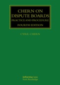 Abbildung von: Chern on Dispute Boards - CRC Press