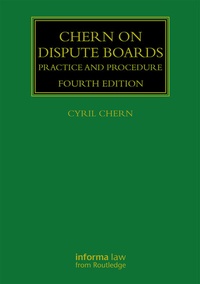 Abbildung von: Chern on Dispute Boards - CRC Press