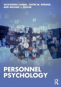 Cover: Personnel Psychology - Routledge