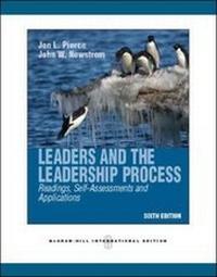 Enlarge image Cover: Leaders and the Leadership Process - McGraw Hill Higher Education
