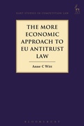 Cover: The More Economic Approach to EU Antitrust Law - Hart Publishing