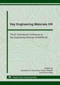 Cover: Key Engineering Materials VIII - Trans Tech Publications Ltd