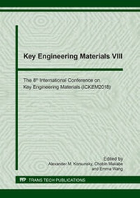 Enlarge image Cover: Key Engineering Materials VIII - Trans Tech Publications Ltd