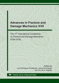 Cover: Advances in Fracture and Damage Mechanics XVII - Trans Tech Publications Ltd
