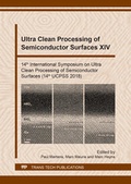 Cover: Ultra Clean Processing of Semiconductor Surfaces XIV - Trans Tech Publications Ltd