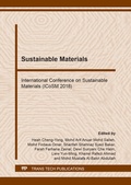 Cover: Sustainable Materials - Trans Tech Publications Ltd