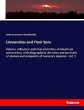 Cover: Universities and Their Sons - Hansebooks