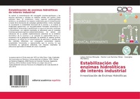 Abbildung von: Estabilizacion de enzimas hidroliticas de interes industrial - Editorial Academica Espanola