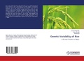 Cover: Genetic Variability of Rice - LAP Lambert Academic Publishing