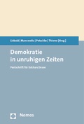 Cover: Demokratie in unruhigen Zeiten - Nomos
