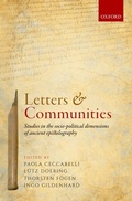 Cover: Letters and Communities - OUP eBook