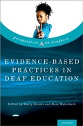 Cover: Evidence-Based Practices in Deaf Education - OUP eBook