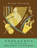 Cover: Thesaurus of Scales and Melodic Patterns - Martino Fine Books