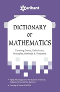 Cover: Dictionary of Mathematics - Arihant Publications India Limited