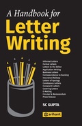 Cover: A Handbook for Letter Writing - Arihant Publishers