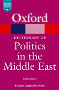 Cover: A Dictionary of Politics in the Middle East - OUP eBook