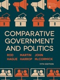 Cover: Comparative Government and Politics - Red Globe Press