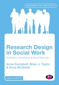Cover: Research Design in Social Work - Learning Matters Ltd
