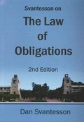 Cover: Svantesson on the Law of Obligations - Scribblers Publishing