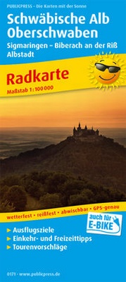 Abbildung von: Schwäbische Alb und Oberschwaben, Sigmaringen - Biberach an der Riß, Albstadt - Freytag-Berndt und ARTARIA