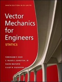 Enlarge image Cover: Vector Mechanics for Engineers: Statics (Asia Adaptation) - McGraw Hill Higher Education