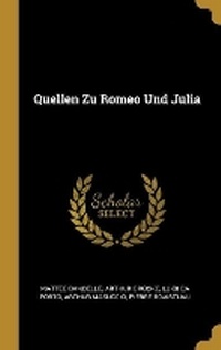 Enlarge image Cover: Quellen Zu Romeo Und Julia - Wentworth Press