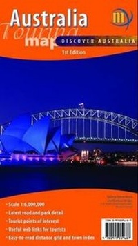 Abbildung von: Australia Touring Map - Meridian Productions