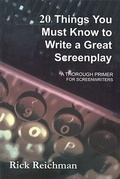 Cover: 20 Things You Must Know to Write a Great Screenplay - Central Avenue Press