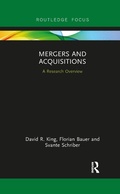 Cover: Mergers and Acquisitions - Routledge