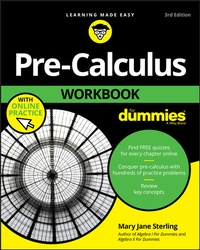 Abbildung von: Pre-Calculus Workbook For Dummies - Wiley