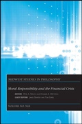 Cover: Moral Responsibility and the Financial Crisis - Wiley