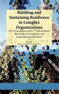 Enlarge image Cover: Building and Sustaining Resilience in Complex Organizations - ISCE Publishing