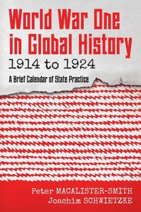 Abbildung von: World War One in Global History 1914 to 1924 - Lawbook Exchange, Ltd.