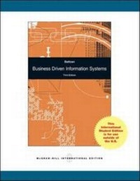 Enlarge image Cover: Business-driven Information Systems - McGraw Hill Higher Education