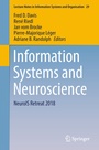 Cover: Information Systems and Neuroscience - Springer