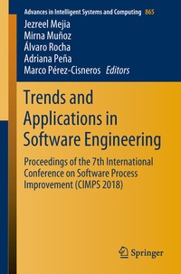 Enlarge image Cover: Trends and Applications in Software Engineering - Springer