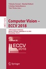 Cover: Computer Vision - ECCV 2018 - Springer