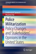 Cover: Police Militarization - Springer