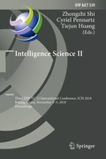Cover: Intelligence Science II - Springer