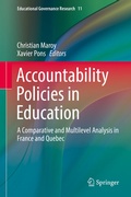 Cover: Accountability Policies in Education - Springer