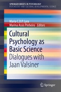 Cover: Cultural Psychology as Basic Science - Springer