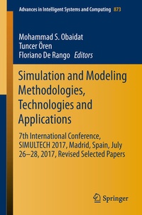 Enlarge image Cover: Simulation and Modeling Methodologies, Technologies and Applications - Springer