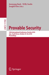 Abbildung von: Provable Security - Springer
