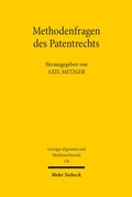 Cover: Methodenfragen des Patentrechts - Mohr Siebeck