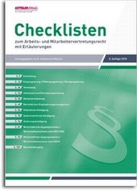 Abbildung von: Checklisten 8. Auflage 2018 - KETTELER-Verlag GmbH